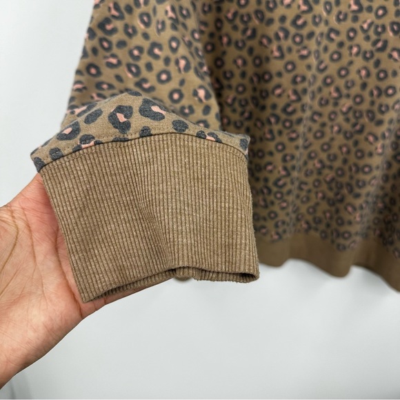 C&C California Leopard Print Sweatshirt Size 2XL Plus Size - Picture 5 of 10